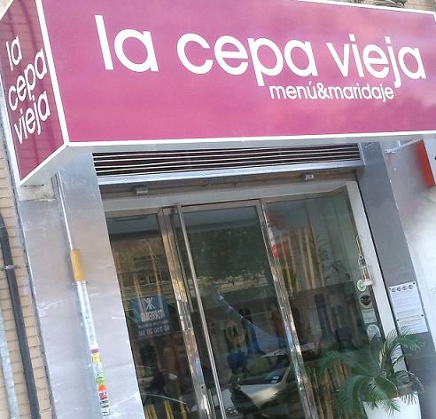 Restaurante en Valencia Nueva fachada La Cepa Vieja